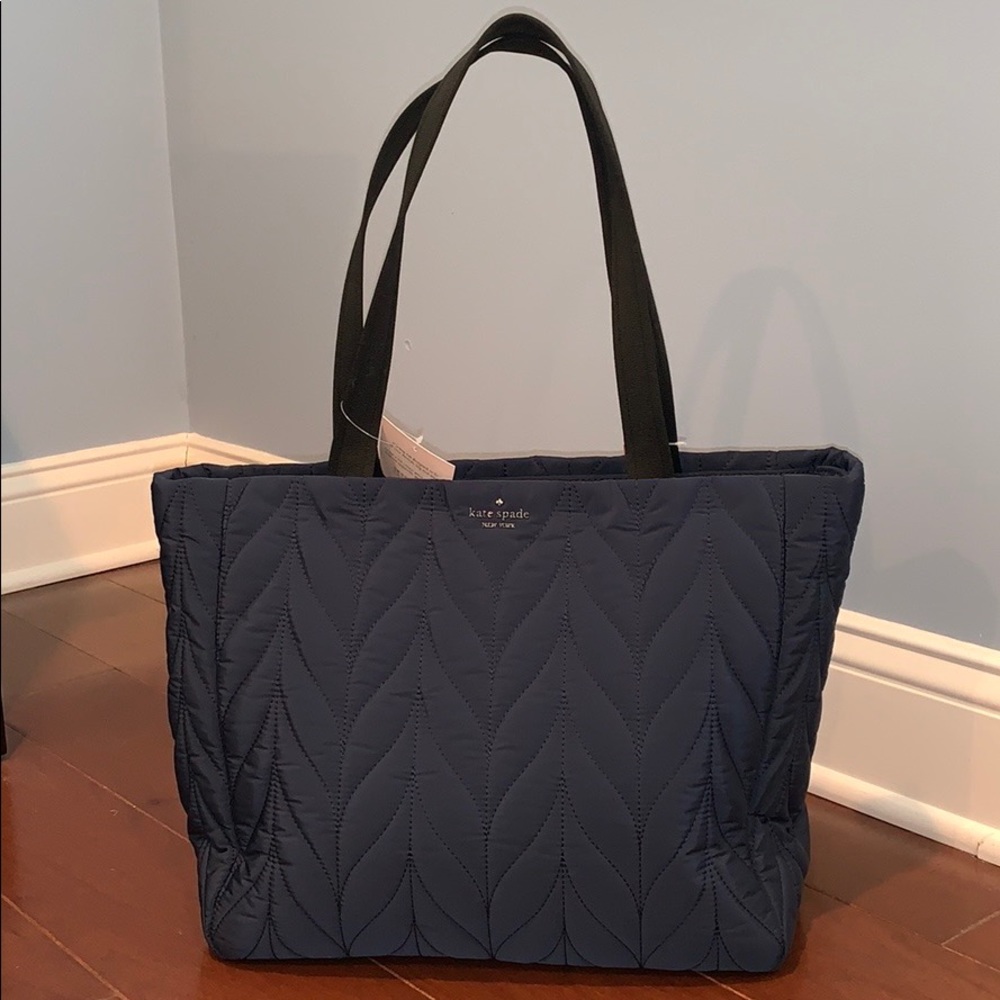 Lowest price! Kate spade Ellie tote navy blue NWOT